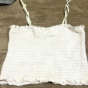 white tube top with straps